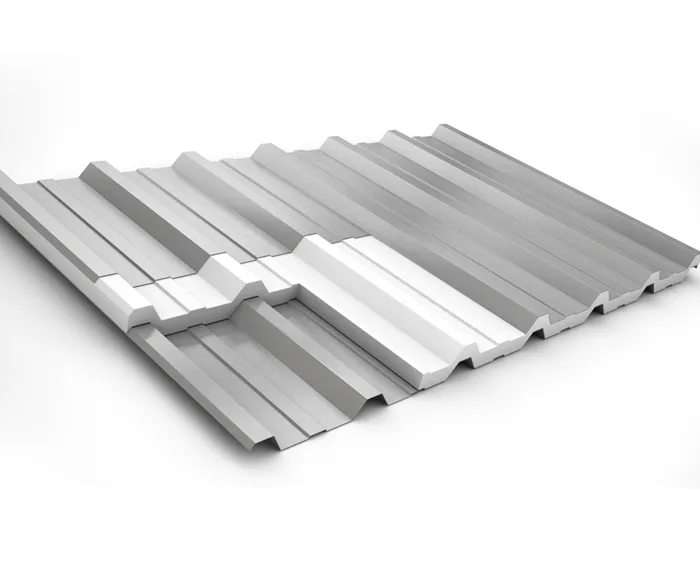 Telha Aluzinco Trapezoidal TP40 Sanduíche — Sul Ferros