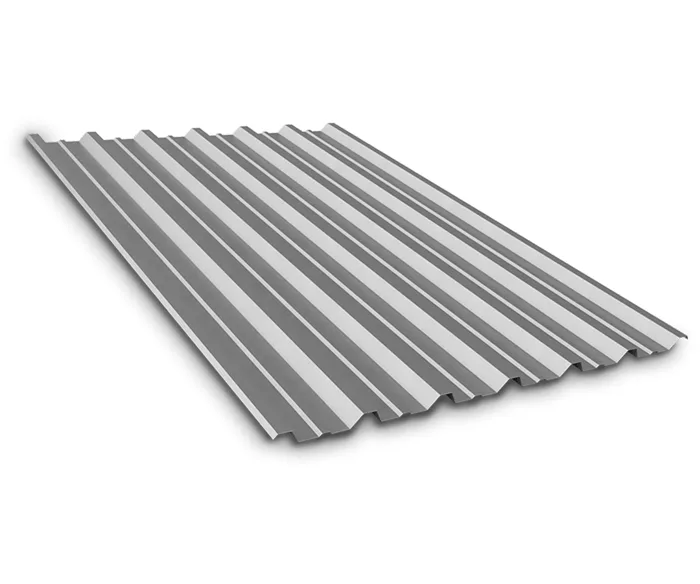 Telha Aluzinco Trapezoidal TP40 Simples — Sul Ferros